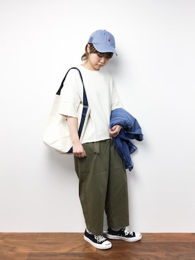 konabeさん（レディース・153cm）の冬コーディネート