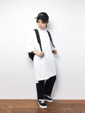 konabeさん（レディース・153cm）の冬コーディネート