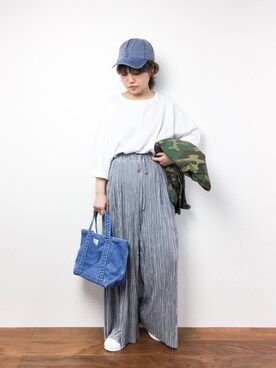 konabeさん（レディース・153cm）の冬コーディネート