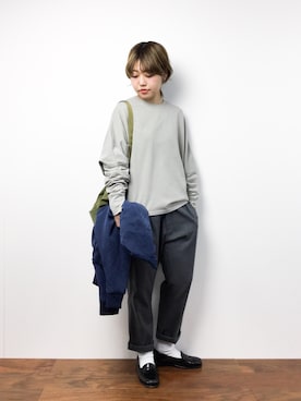 konabeさん（レディース・153cm）の冬コーディネート