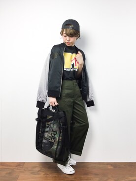 konabeさん（レディース・153cm）の冬コーディネート