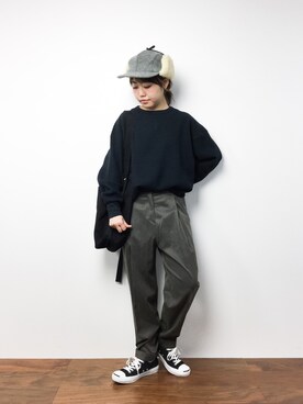 konabeさん（レディース・153cm）の春コーディネート