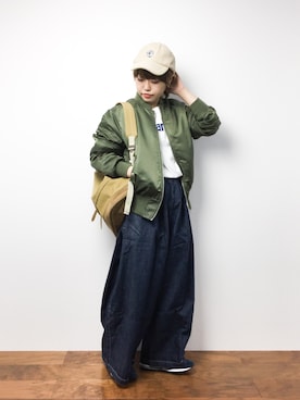 konabeさん(レディース・153cm)の春コーディネート