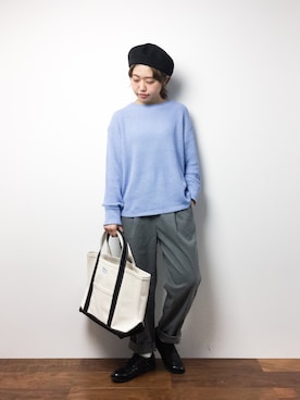 konabeさん（レディース・153cm）の春コーディネート