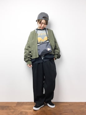 konabeさん（レディース・153cm）の春コーディネート