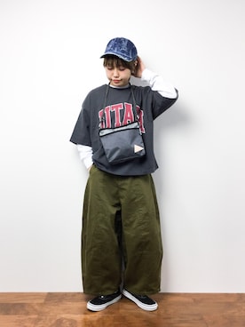 konabeさん（レディース・153cm）の春コーディネート