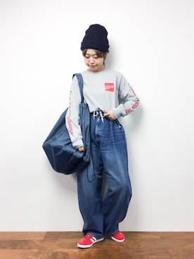 konabeさん（レディース・153cm）の春コーディネート