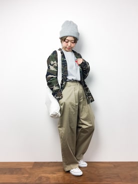 konabeさん（レディース・153cm）の春コーディネート