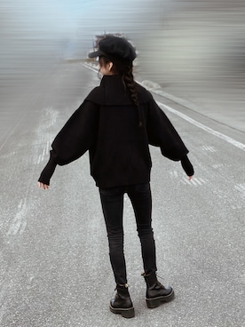 「MOUSSY（マウジー）のアイテム」を使った、26non2525さん（キッズ・80cm）の秋コーディネート