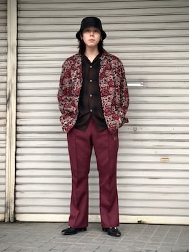 「20/80（テゥエンティーエイティー）のアイテム（アクセサリー）」を使った、Renさん（メンズ・168cm）の冬コーディネート