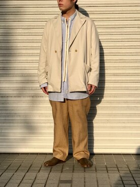「20/80（テゥエンティーエイティー）のアイテム（アクセサリー）」を使った、Renさん（メンズ・168cm）の春コーディネート
