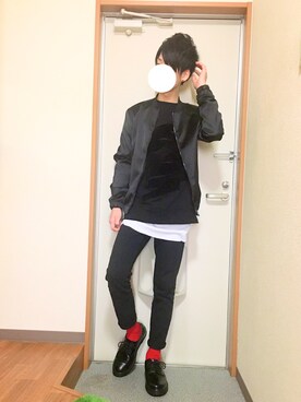 まっつん is wearing H&M
