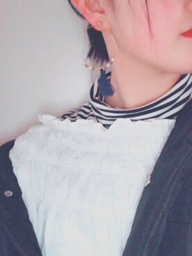 「アイテム（ピアス（両耳用））」を使った、あおさん（レディース・150cm・20代）の冬コーディネート