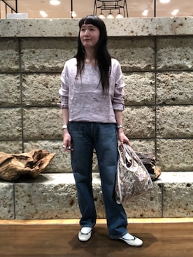 konishirikaさん（レディース・156cm）の春コーディネート