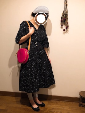 Miyu＆ Hito さん（レディース・163cm）の秋コーディネート