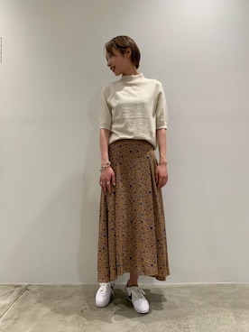 須田 遥夢さん（レディース・162cm）の夏コーディネート