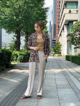 須田 遥夢さん(レディース・162cm)の秋コーディネート