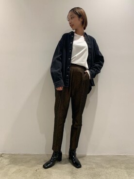 須田 遥夢さん（レディース・162cm）の秋コーディネート