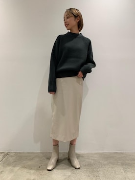 須田 遥夢さん(レディース・162cm)の秋コーディネート