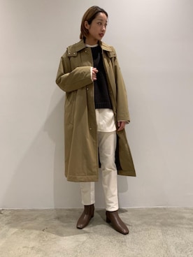 須田 遥夢さん（レディース・162cm）の秋コーディネート