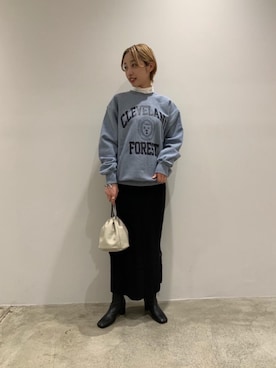 須田 遥夢さん(レディース・162cm)の冬コーディネート