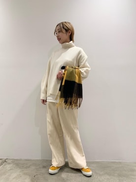 須田 遥夢さん(レディース・162cm)の冬コーディネート