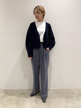 須田 遥夢さん(レディース・162cm)の冬コーディネート