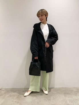 須田 遥夢さん（レディース・162cm）の春コーディネート