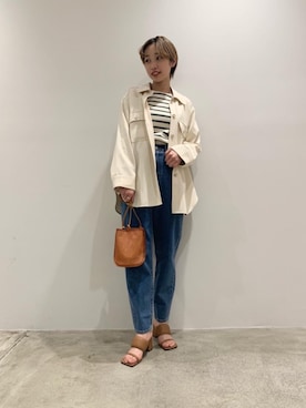 須田 遥夢さん（レディース・162cm）の春コーディネート