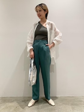 須田 遥夢さん(レディース・162cm)の春コーディネート