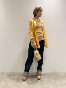 須田 遥夢さん（レディース・162cm）の春コーディネート