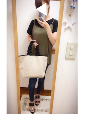 ayu☺︎さん（レディース・157cm）の夏コーディネート