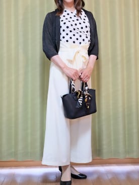 「Gina（ジーナ）のアイテム」を使った、Kanon1008さん（レディース・170cm）の春コーディネート