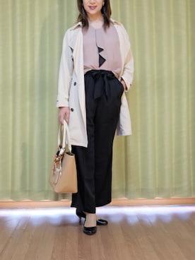 「Gina（ジーナ）のアイテム」を使った、Kanon1008さん（レディース・170cm）の春コーディネート