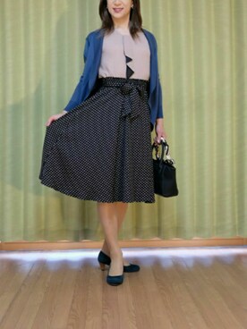 「Gina（ジーナ）のアイテム」を使った、Kanon1008さん（レディース・170cm）の秋コーディネート