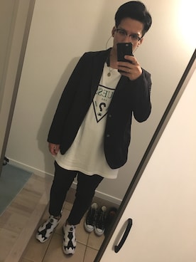 J.M.さん（メンズ・178cm）の春コーディネート