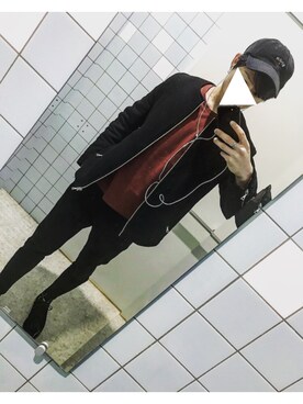 「Daniel Wellington」｜「アイテム（ブルゾン）」を使った、siba犬さん（メンズ・173cm）の冬コーディネート