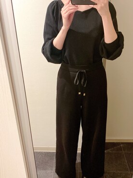 「Canal 4℃（カナルヨンドシー）のアイテム（アクセサリー）」を使った、ayaka*。さん（レディース・158cm）の冬コーディネート