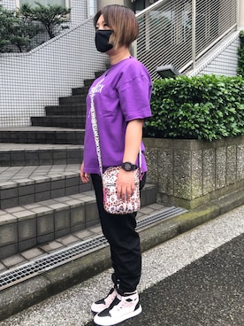 「TENBOX（テンボックス）のアイテム」を使った、Ran Shiinaさん（レディース・156cm）の夏コーディネート