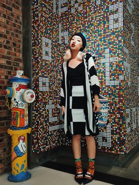 「アイテム（ピアス（両耳用））」を使った、miskyさん（レディース・160cm・20代）の秋コーディネート