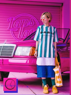 「WEEKDAY（ウィークデイ）のアイテム」を使った、miskyさん（レディース・160cm）の春コーディネート