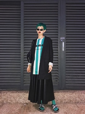 「Etudes Studio（エチュードスタジオ）のアイテム」を使った、miskyさん（レディース・160cm）の冬コーディネート