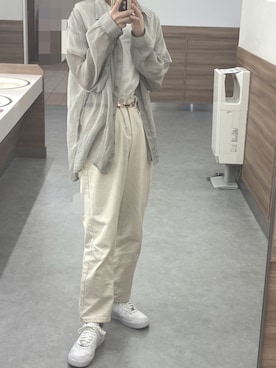 「classicalelf（クラシカルエルフ）のアイテム（パンツ）」を使った、papinさん（レディース・160cm）の春コーディネート