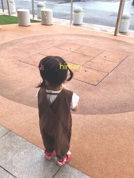 「2歳3ヶ月」｜「アイテム（その他）」を使った、𝙷___𝙺さん（キッズ・90cm）の夏コーディネート