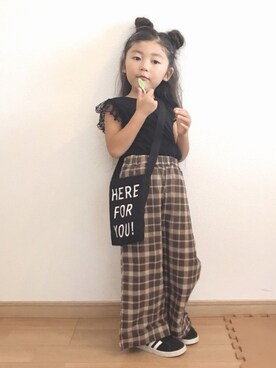 「4歳２ヶ月」｜renaさん（キッズ・90cm）の秋コーディネート