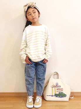 renaさん(キッズ・110cm)の春コーディネート