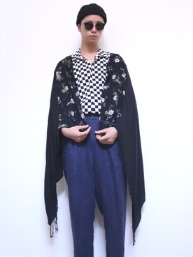 新岡久信さん（メンズ・178cm）の夏コーディネート