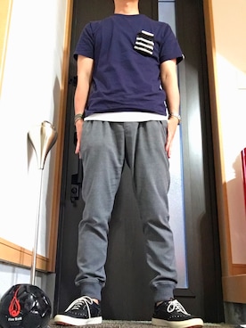 T9Lさん（メンズ・171cm）の春コーディネート