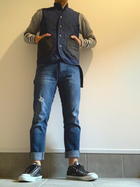 T9Lさん（メンズ・171cm）の秋コーディネート