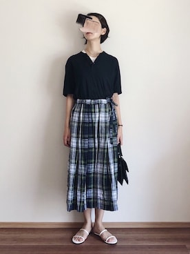 あさこさん(レディース・165cm)の夏コーディネート